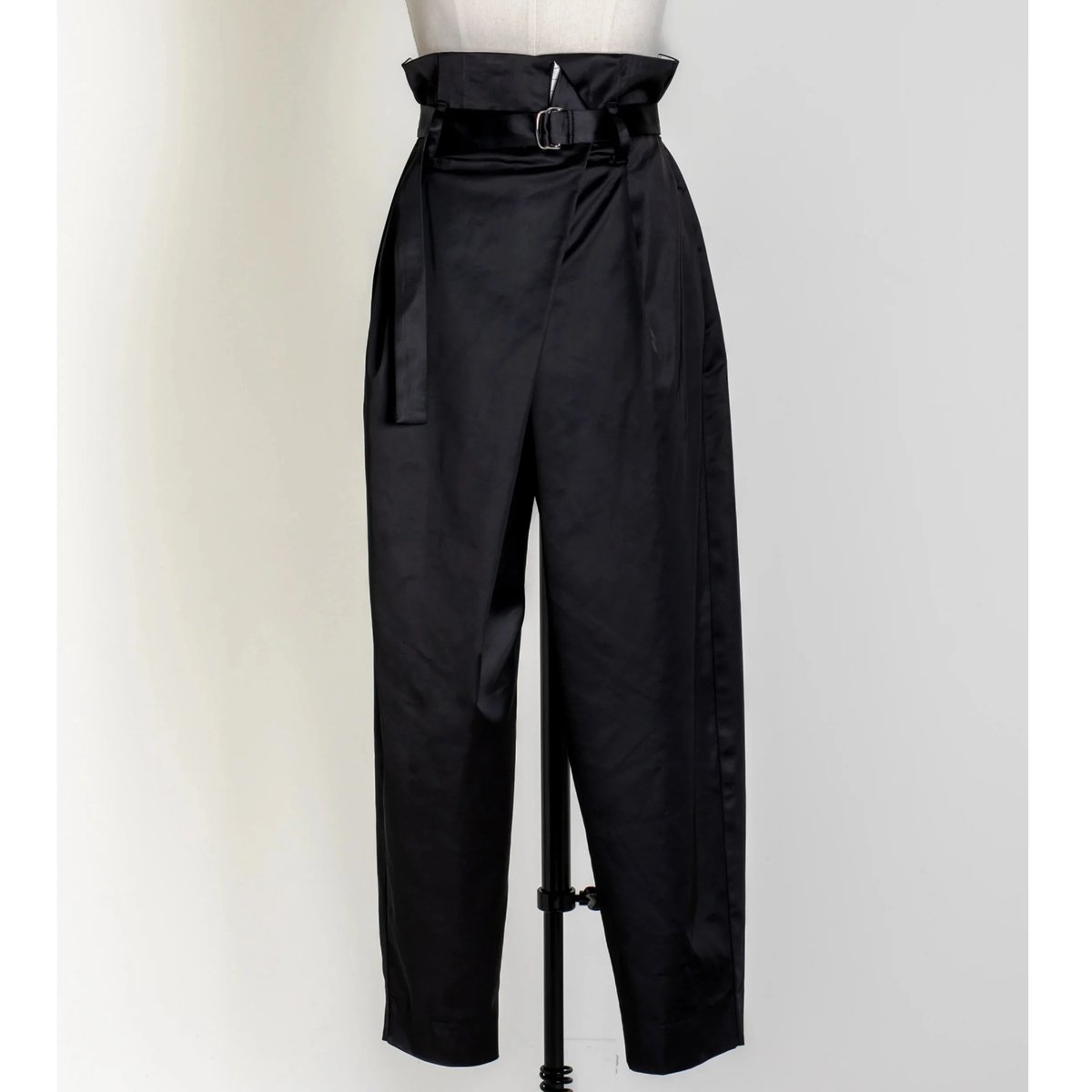 SATIN WATER PANTS/Black | FREY SATIN WATER PANTS/Black | FREY