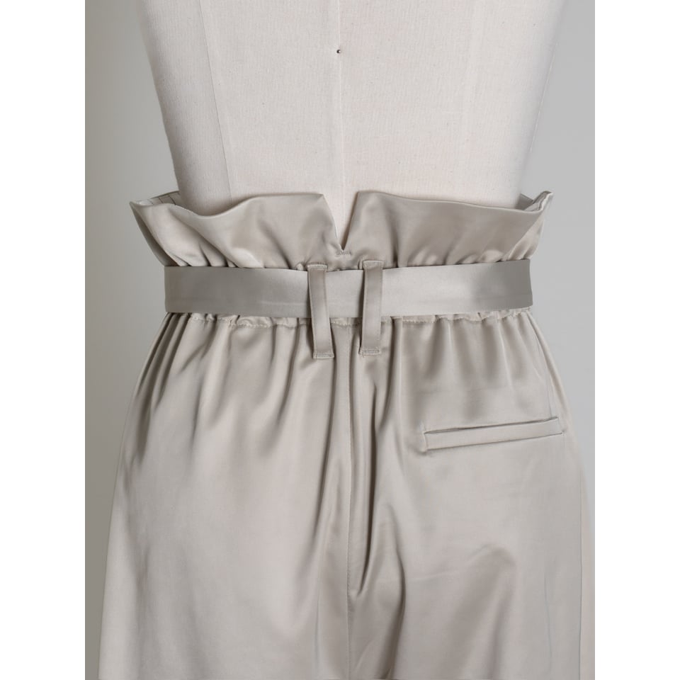 SATIN WATER PANTS/Beige | FREY SATIN WATER PANTS/Beige | FREY