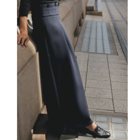 EASY COCOON SKIRT/Navy