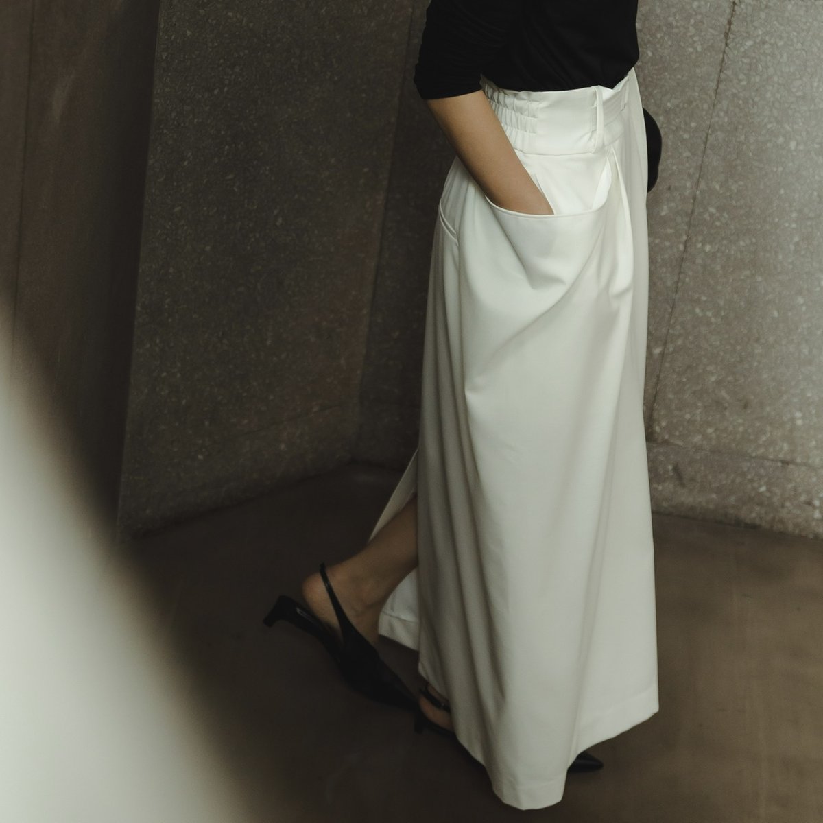 FREY  新品未使用D OUBLE POCKET SKIRT/gray FREY 新品未使用D OUBLE POCKET SKIRT/gray