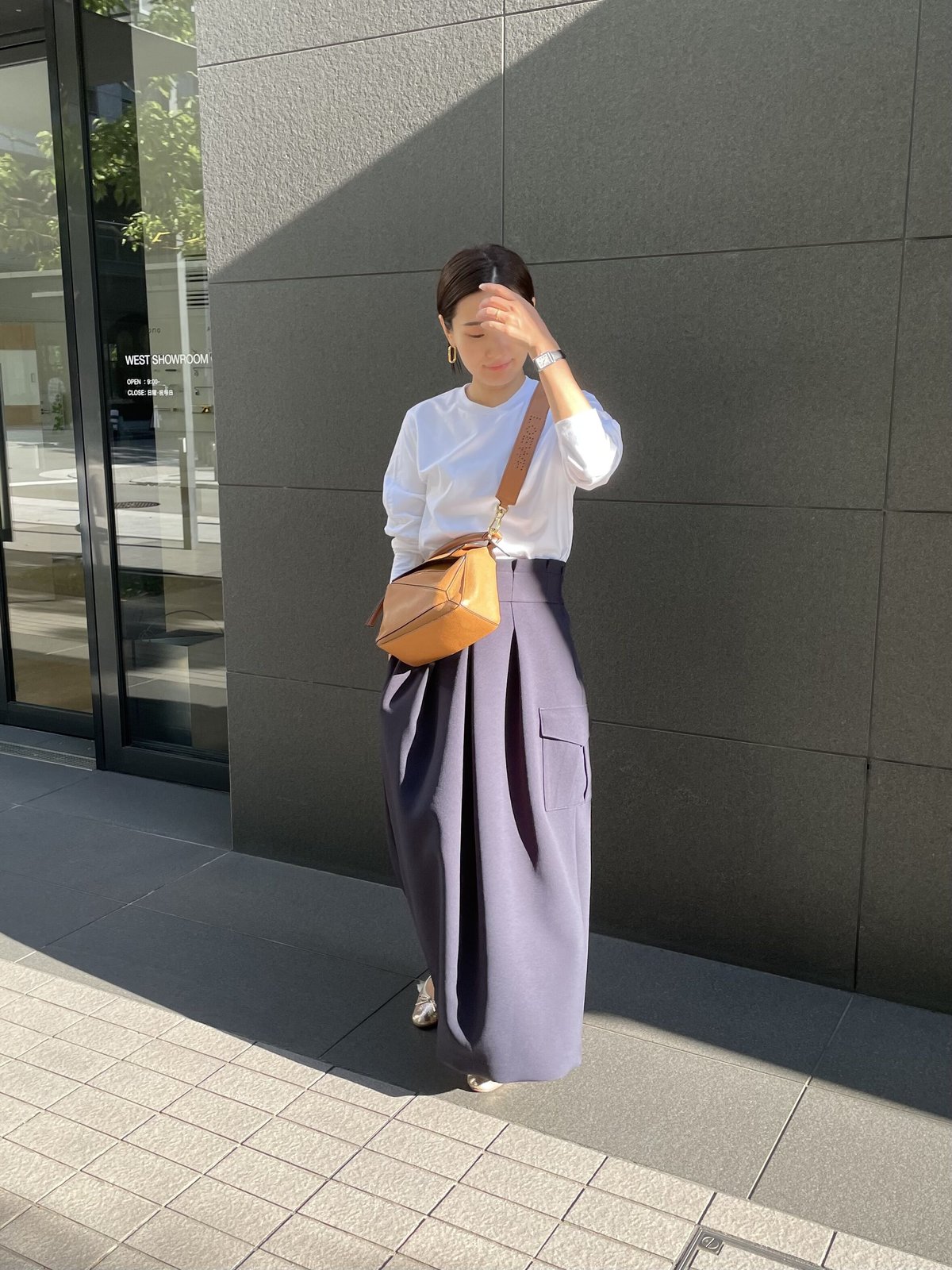 EASY COCOON SKIRT/Navy | FREY EASY COCOON SKIRT/Navy | FREY