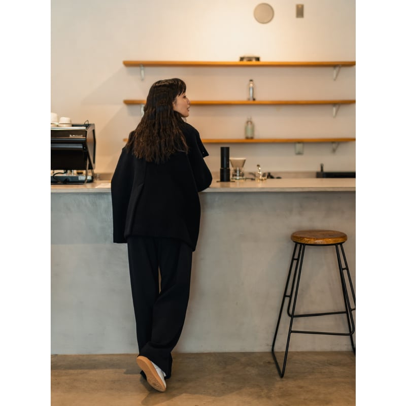 美中古品 FREY 2025 Spring ジャージーコート フリーサイズ 美