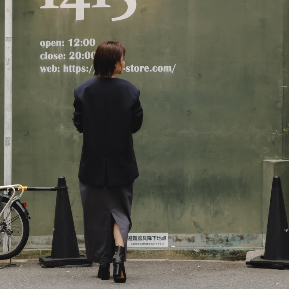 DOUBLE POCKET SKIRT/Iron gray | FREY DOUBLE POCKET SKIRT/Iron gray | FREY
