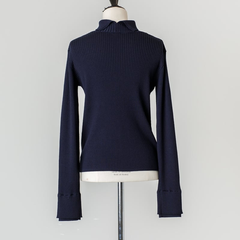 DOUBLE RIB TURTLE/Navy | FREY 