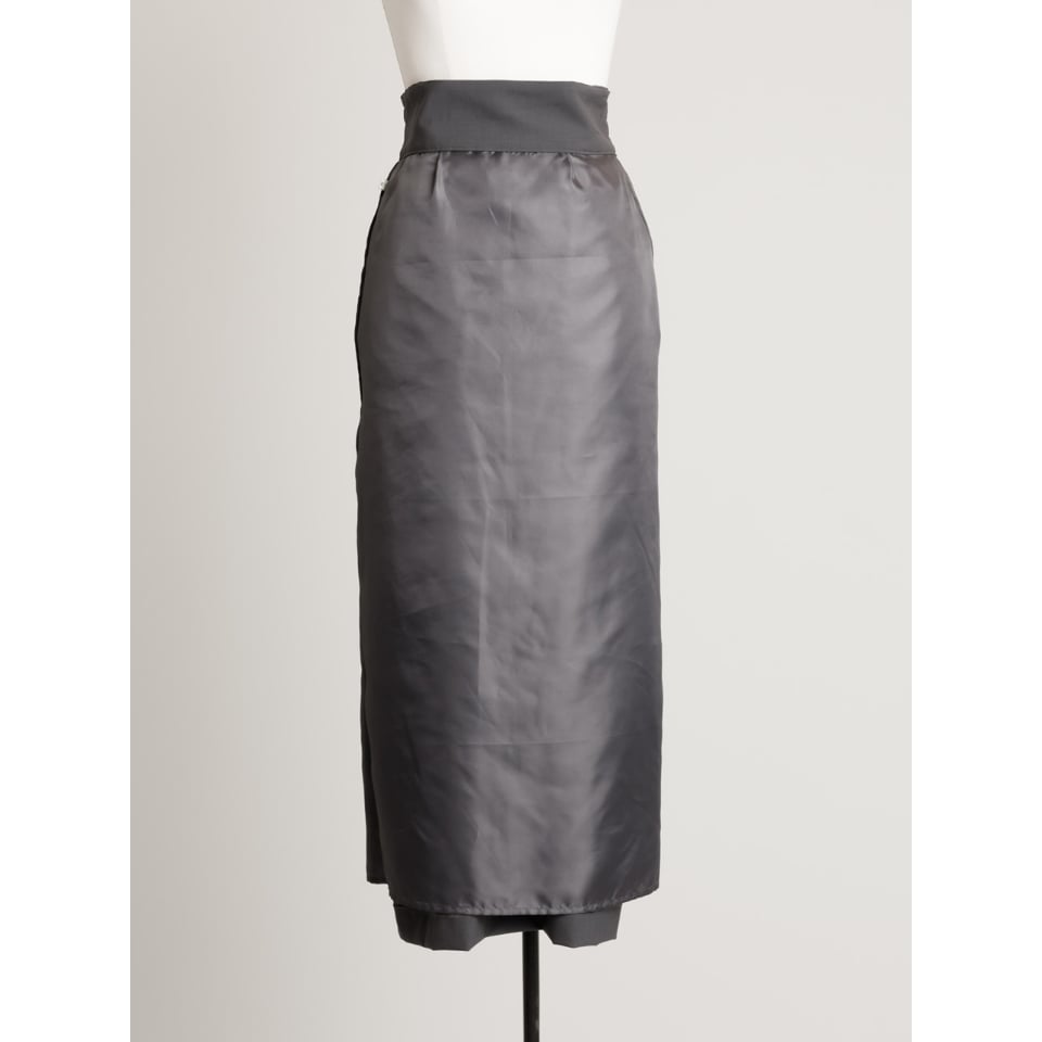 DOUBLE POCKET SKIRT/Iron gray | FREY DOUBLE POCKET SKIRT/Iron gray | FREY