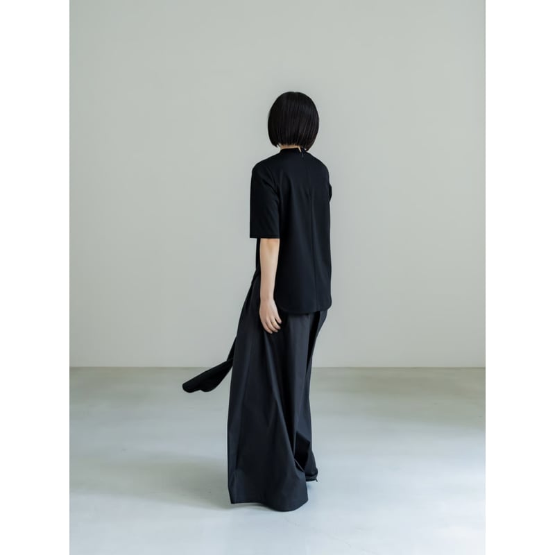 エンフォルド ROUND-HEM PULLOVER 黒 ROUND HEM PULLOVER/Black | FREY
