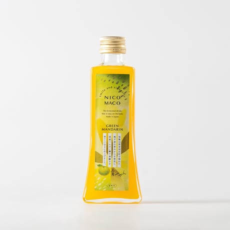 植物性発酵飲料「NICOMACO」青みかん　- 発酵原液希釈タイプ -