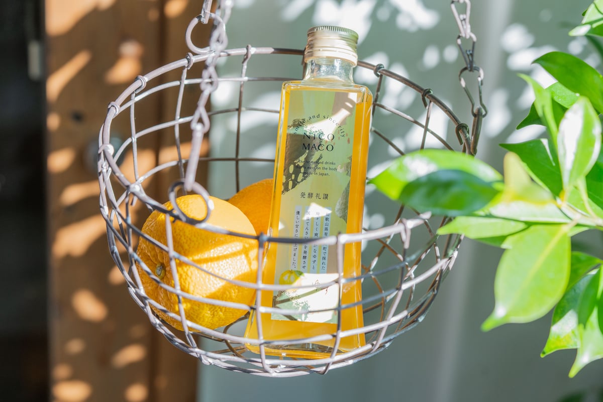 植物性発酵飲料「NICOMACO」ゆず - 発酵原液希釈タイプ - | NICOMACO