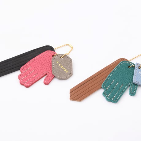 10ct Bag charm　Otete ni matou/Otete ピンク
