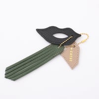 10ct Bag charm　Okuchi ni matou/Okuchi ブラック