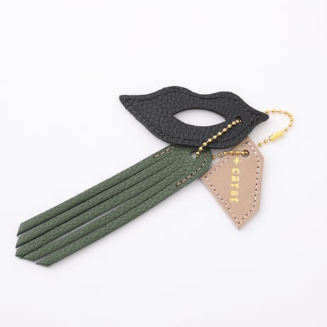 10ct Bag charm　Okuchi ni matou/Okuchi ブラック