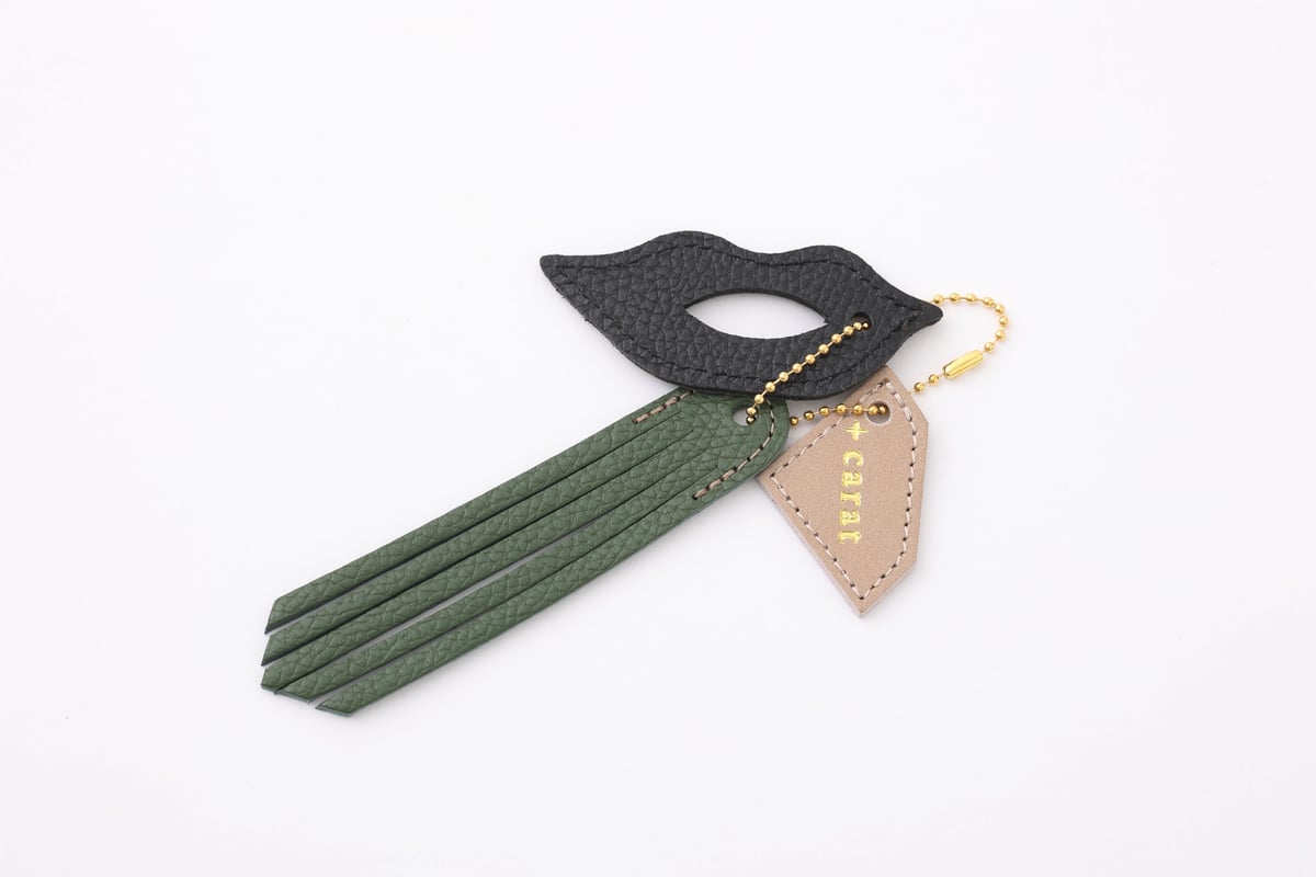 10ct Bag charm Okuchi ni matou/Okuchi ブラック | PL