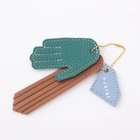 10ct Bag charm　Otete ni matou/Otete グリーン