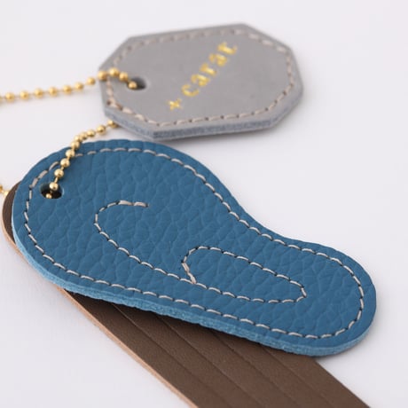 10ct Bag charm　Omimi ni matou/Omimi ブルー
