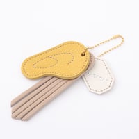 10ct Bag charm　Omimi ni matou/Omimi イエロー