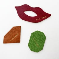 Jewel leather sticker （3枚セット）