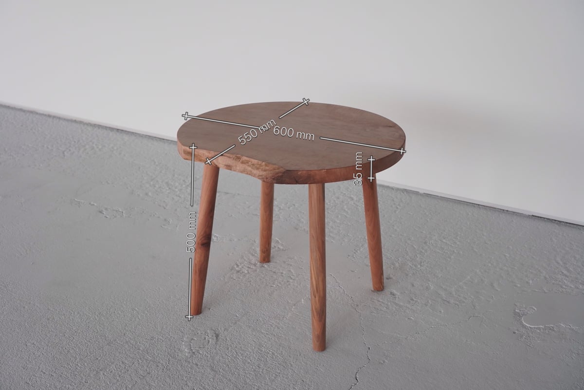 サイドテーブル　カエデ材 一点物】004カエデ サイドテーブル | Tanzen Makers Shop