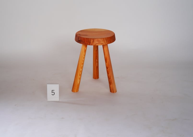 スツール ttu 東谷 Room Essence ステップスツール H ナチュラル Size：36×39×45