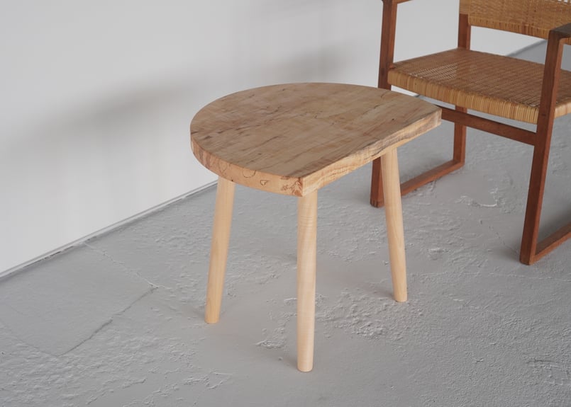 一点物】008トチ サイドテーブル | Tanzen Makers Shop