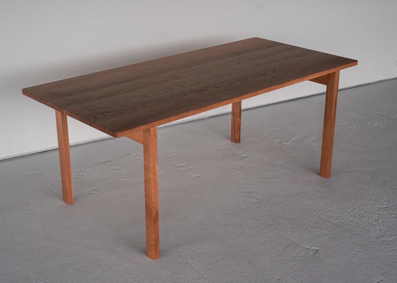 受注生産品】国産ナラのダイニングテーブル | Tanzen Makers Shop