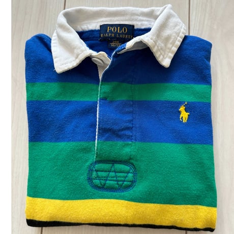 【POLO Ralph Lauren  長袖ポロシャツ（90cm）】中古(Reuse)(送料無料）