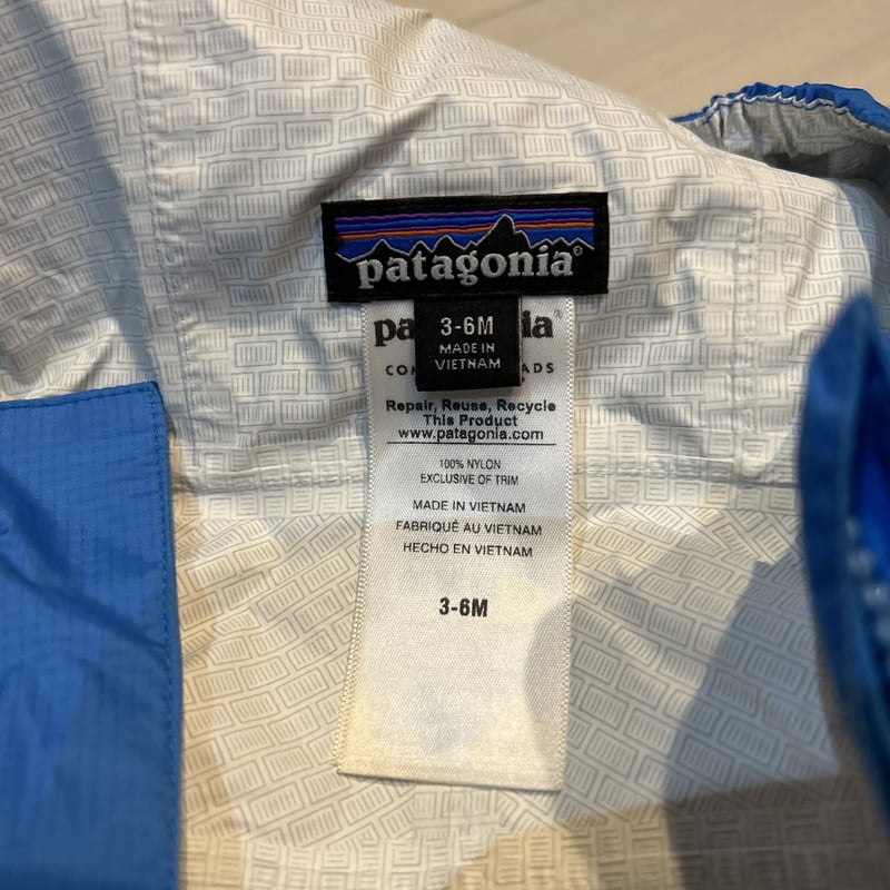 Patagonia パタゴニア ベビートレントシェル(3-6M)】中古(Reuse)(送料無...