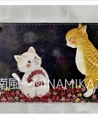 ICパスケース・お花畑のふたり