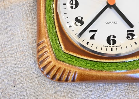 FAT LAVA Kitchen Wall Clock “KIENZLE”