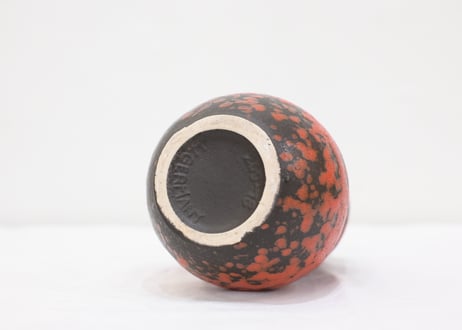 FAT LAVA Vase 【Wein】 “Scheurich , 269-18”