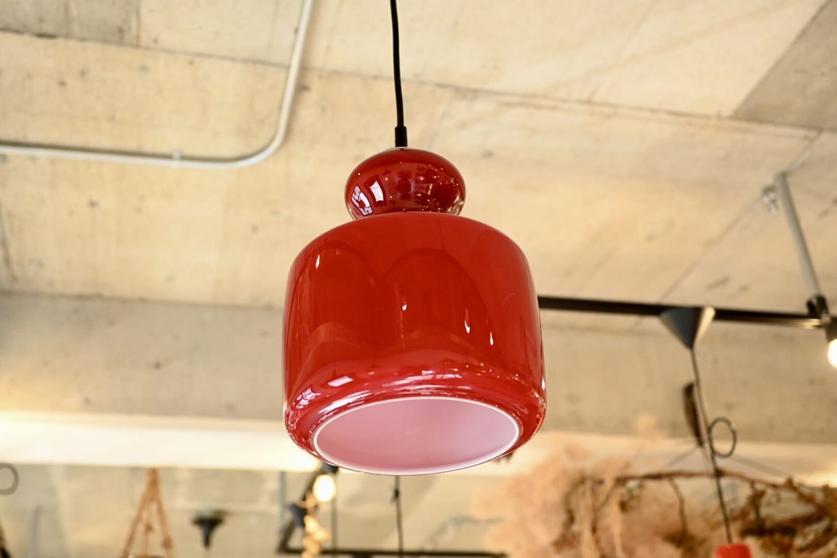 Opaline Glass Pendant Lamp “Peill & Putzler” | Opaline Glass Pendant Lamp “Peill & Putzler” |