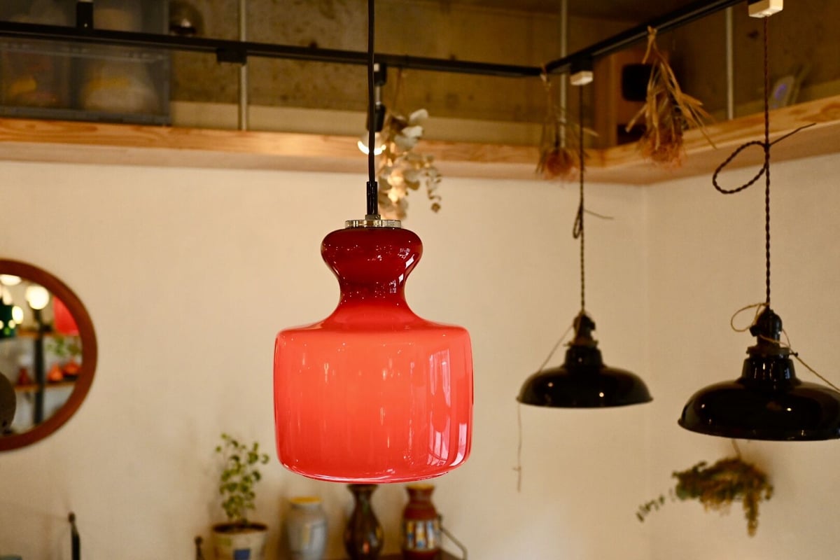 Opaline Glass Pendant Lamp “Peill & Putzler” | Opaline Glass Pendant Lamp “Peill & Putzler” |