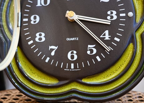 FAT LAVA Kitchen Wall Clock “BADUF”