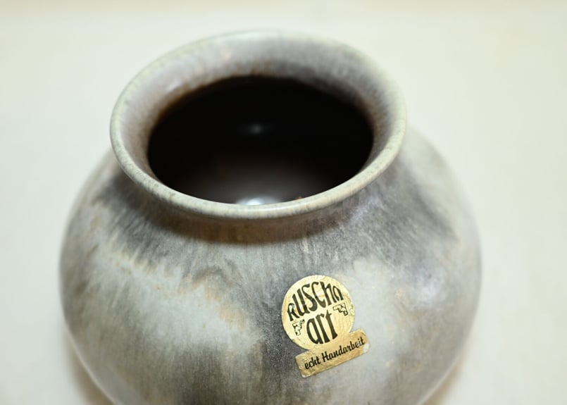 RUSCHA ルシャ ファットラヴァ fat lava 花瓶直径12.7cm