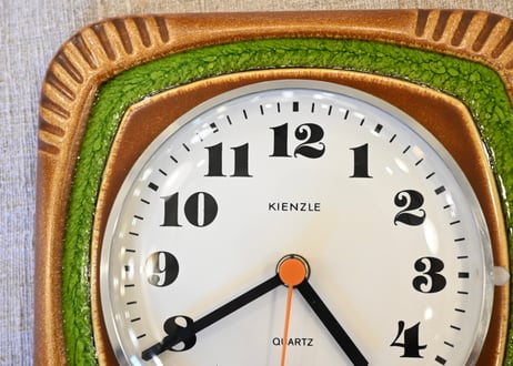 FAT LAVA Kitchen Wall Clock “KIENZLE”