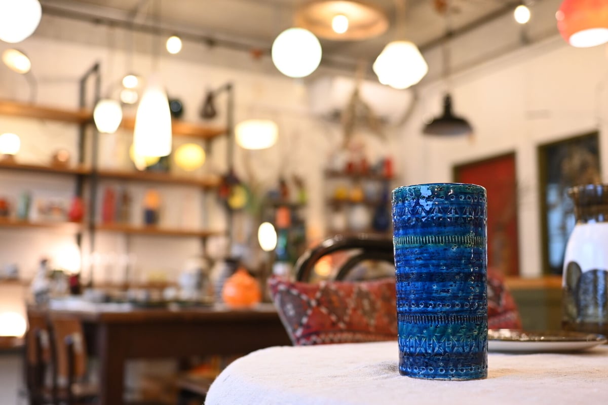 Bitossi Vase “Rimini Blu“ | nord - ノルト -