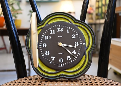 FAT LAVA Kitchen Wall Clock “BADUF”