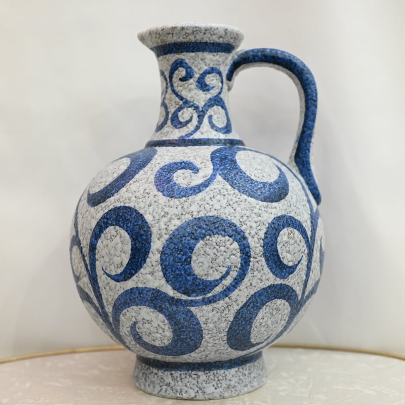 Fat lava ブルーグレーの花瓶