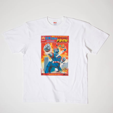 再現ボックスTシャツ「ドライガー」
