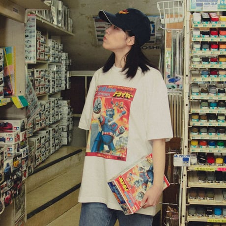 再現ボックスTシャツ「ドライガー」