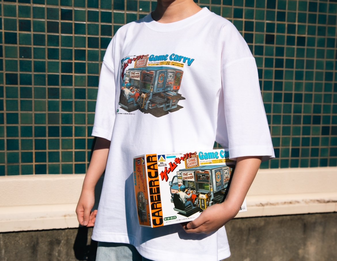 再現ボックスTシャツ「ゲームキャリイ」 | リポップ