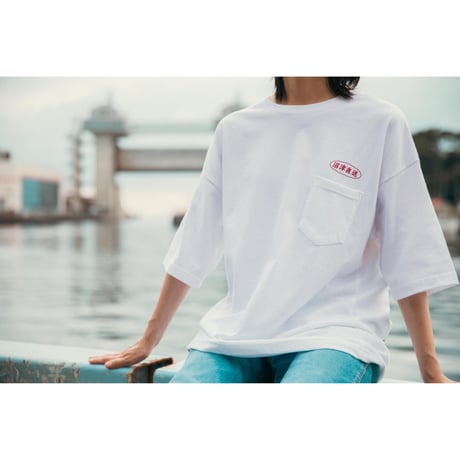 ヒモノラTシャツ 白