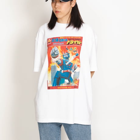 再現ボックスTシャツ「ドライガー」
