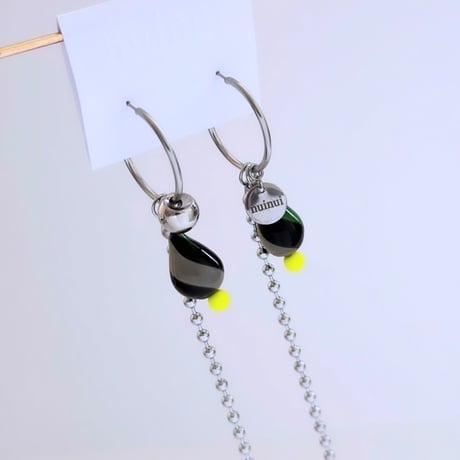 retro drop pierce／earring