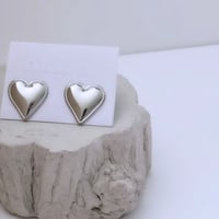 silver heart pierce