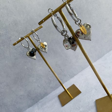 heart bijou pierce／earring