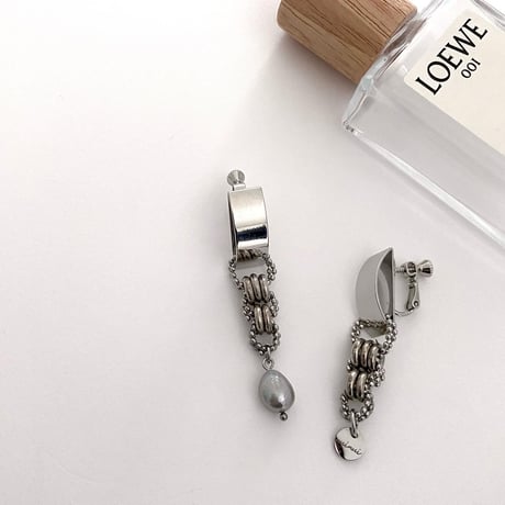 amikomi silver pierce／earring