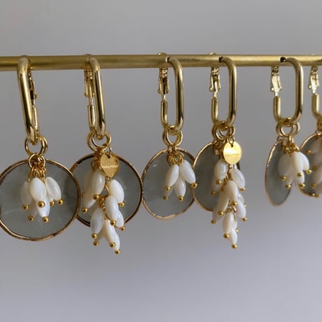 sea shell pierce／earring