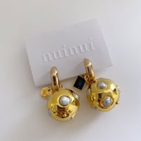 dot perl pierce／earring