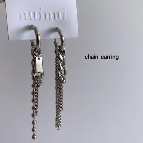 chain pierce／earring