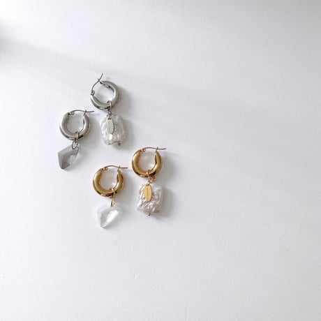 crystal perl／silver